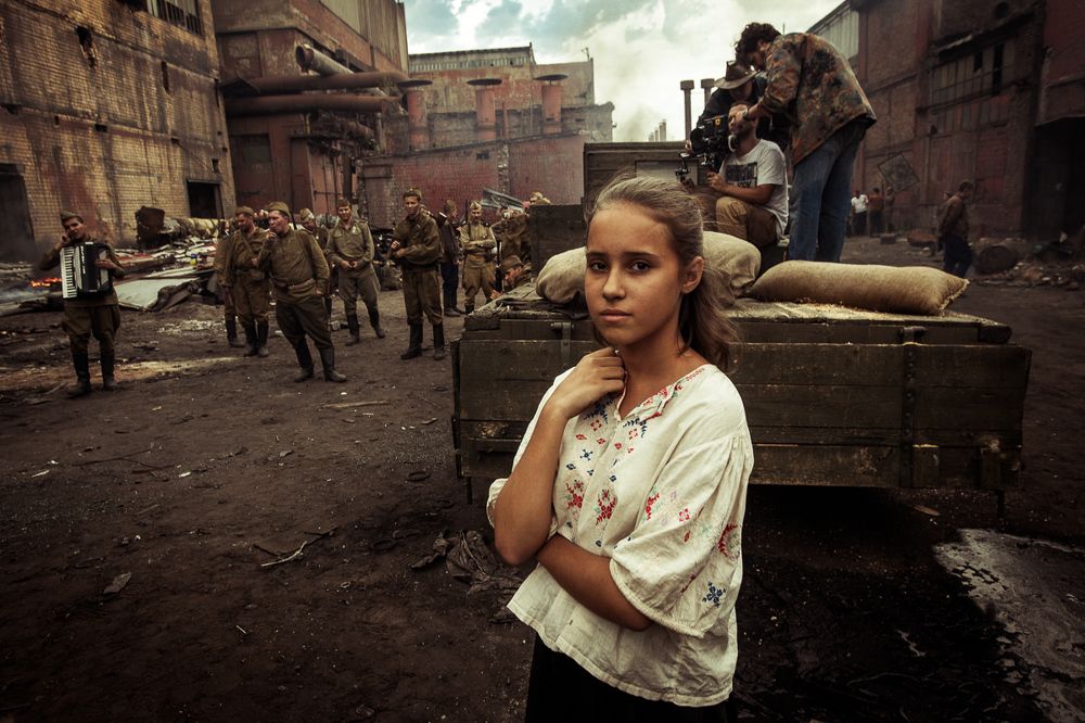 Girl in war