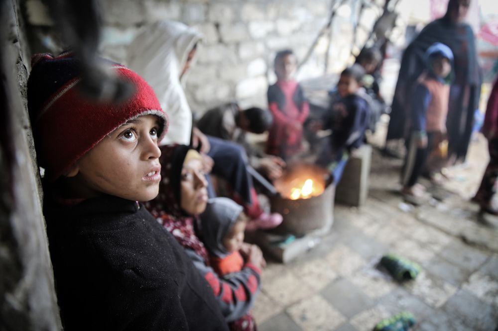 The lives of children in the poor neighborhoods of Gaza City