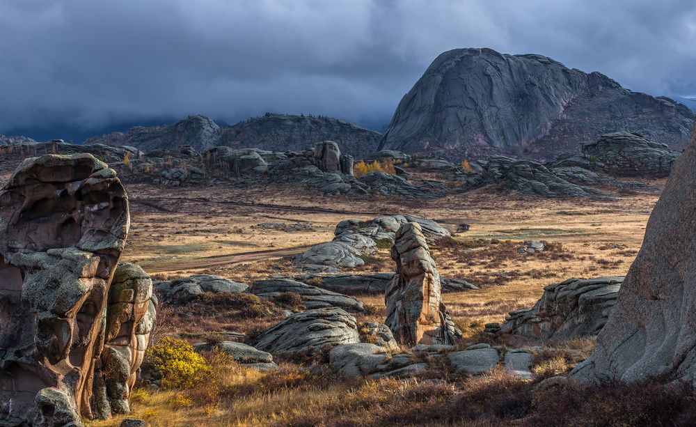 Осень  в  горах.