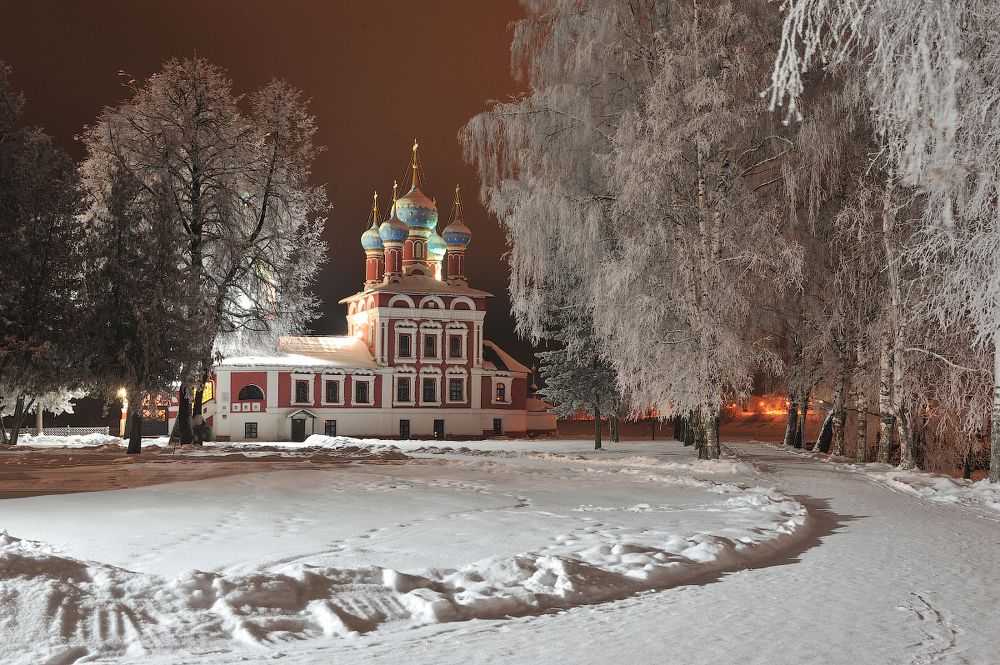 Ночной кремль