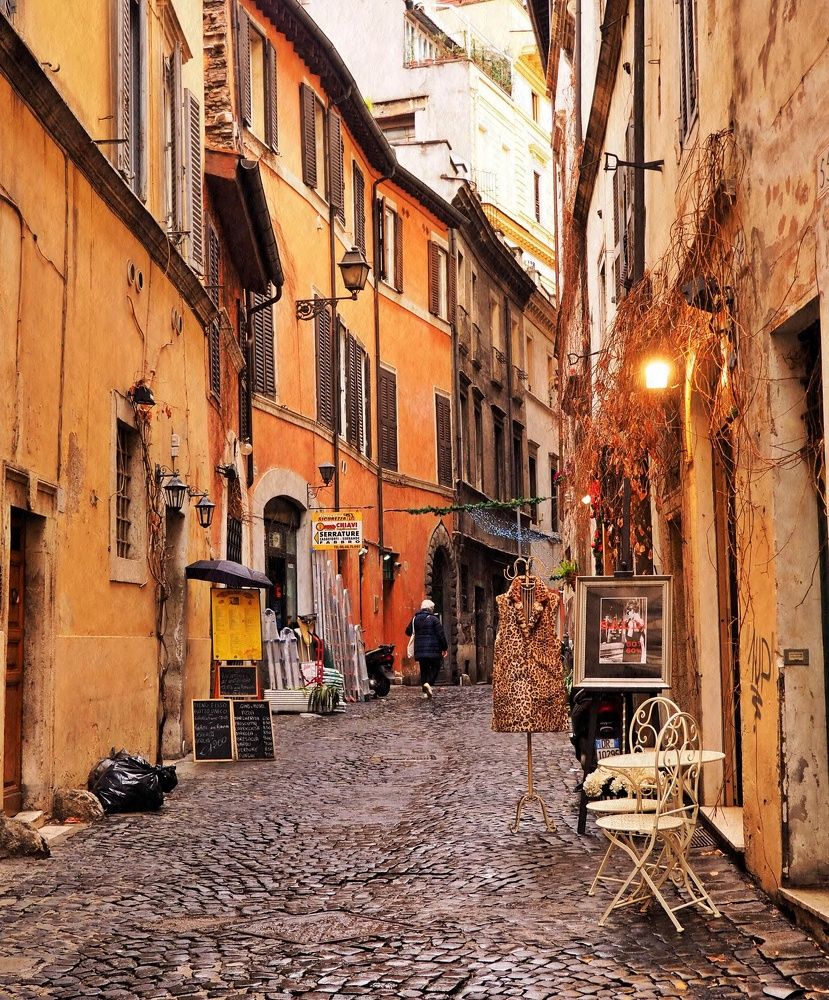 Уличное очарование Рима