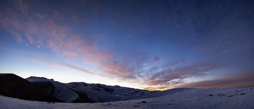 The sunrise on stars