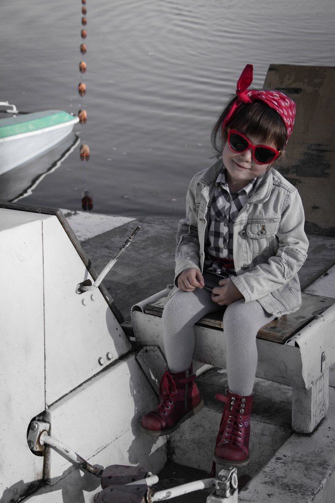 Красные ботиночки