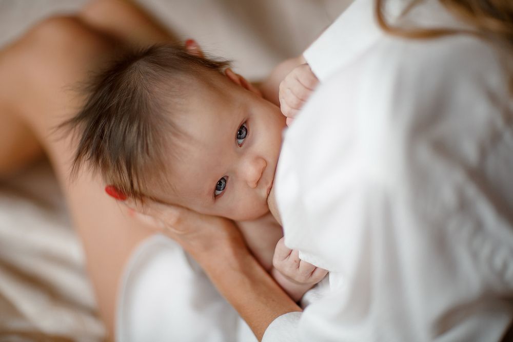 с молоком мамочки