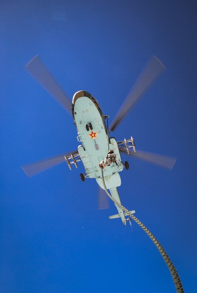 Во время высадки