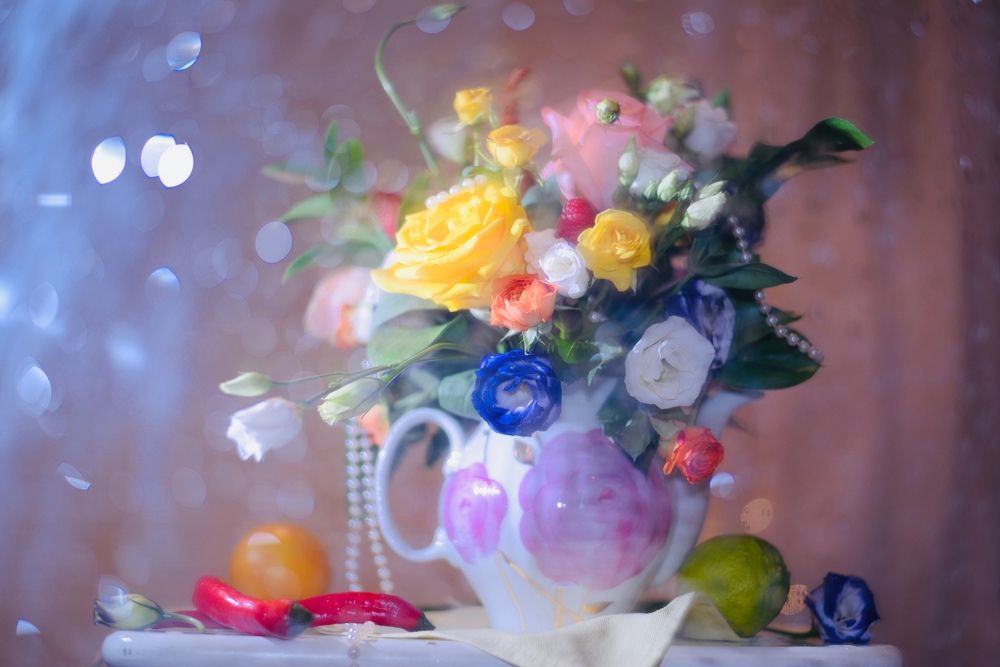 В отражении...