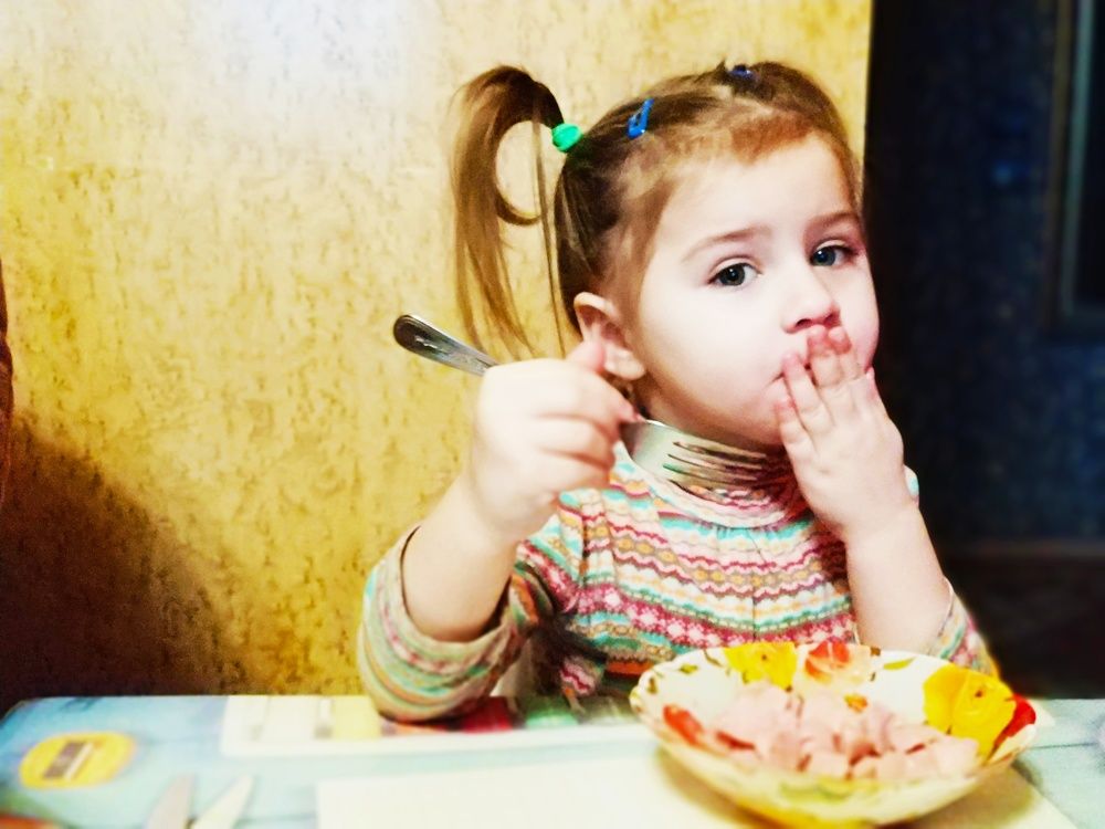 Наслаждаюсь едой