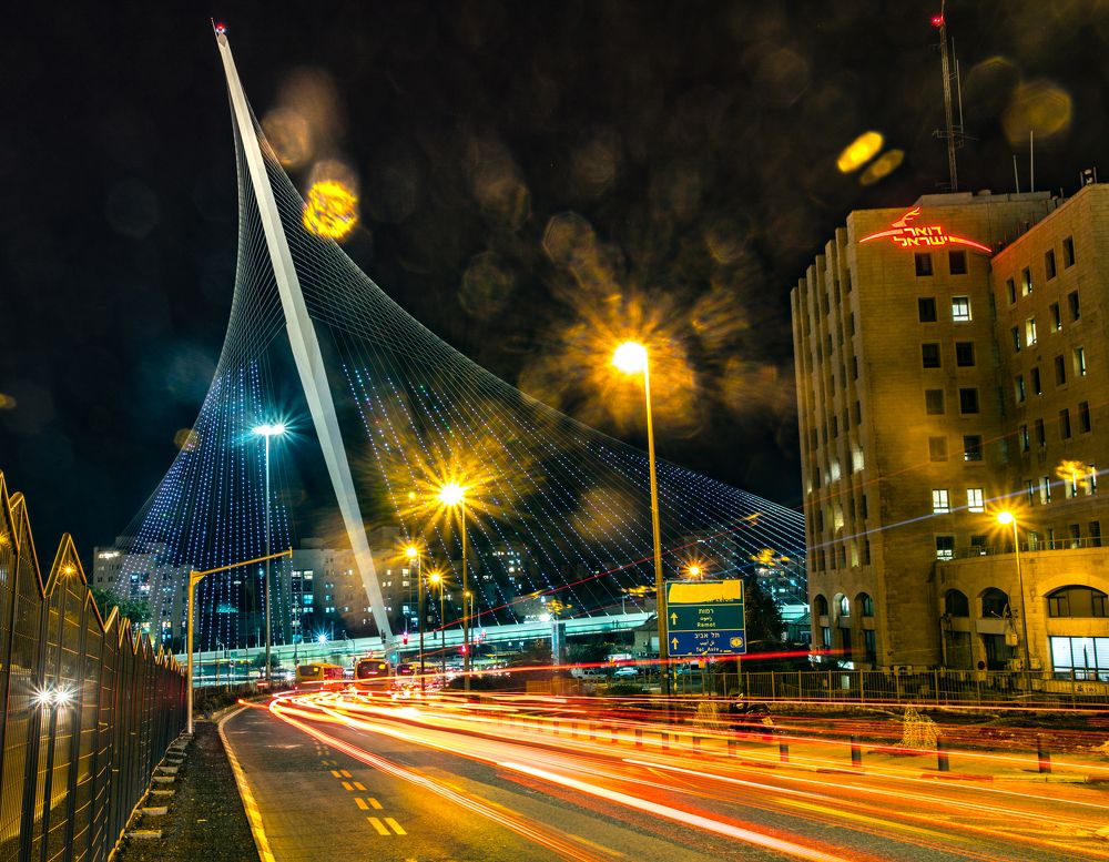 Ночной Иерусалим