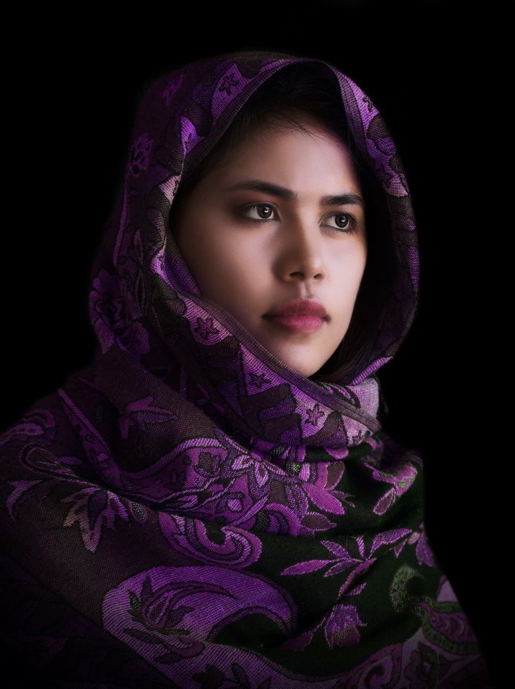 A beauty Champa girl