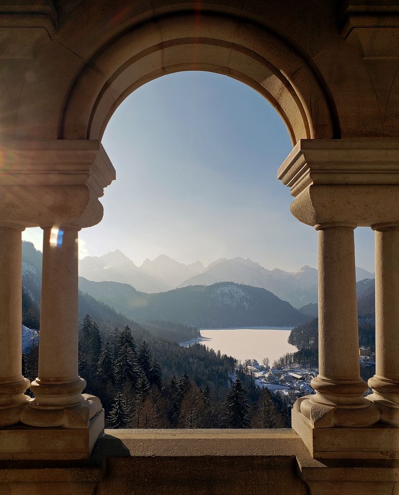 Winter in Neuschwanstein Schloss