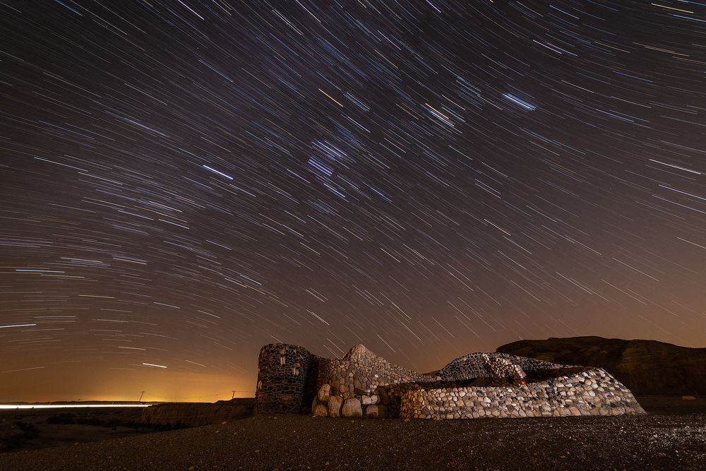 Пустыня ночью