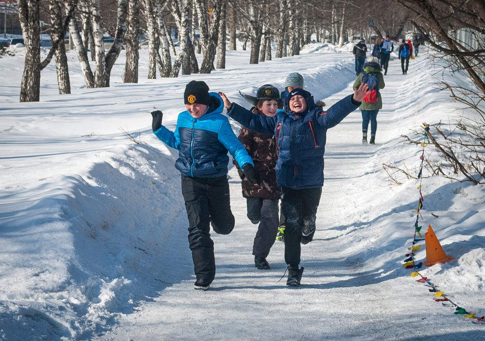 Юные бегуны