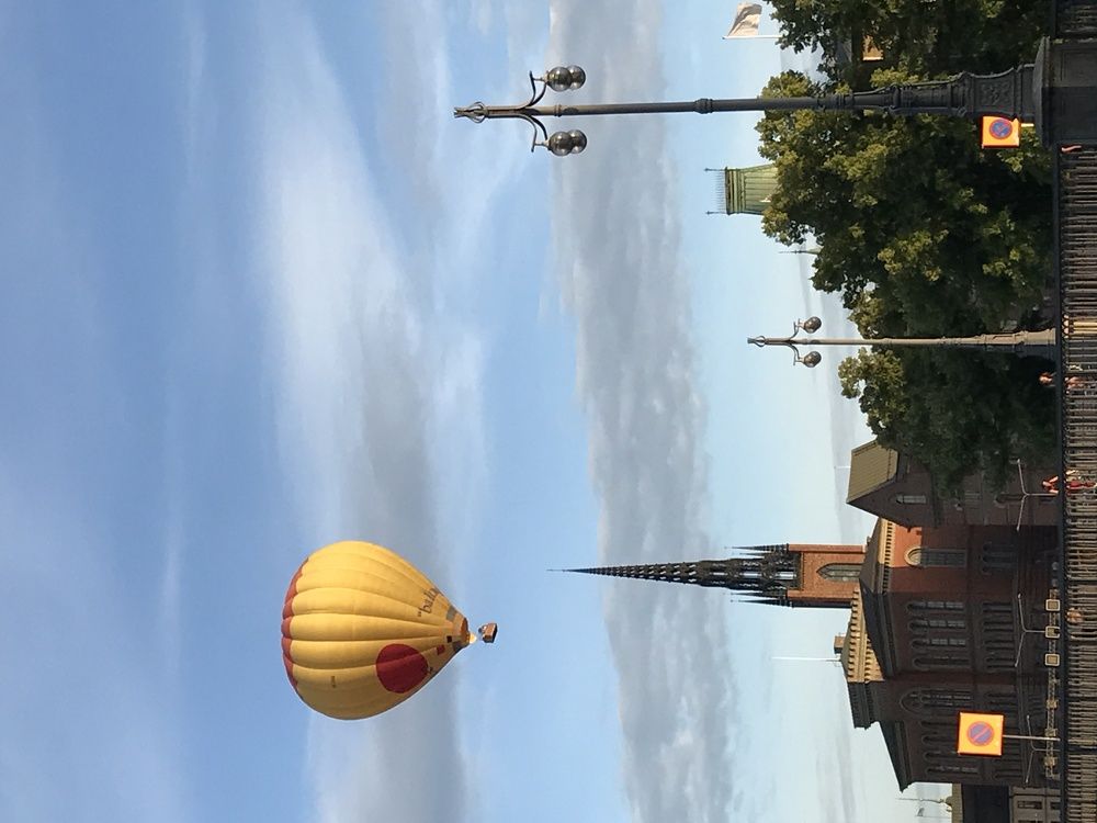 Полёт над городом