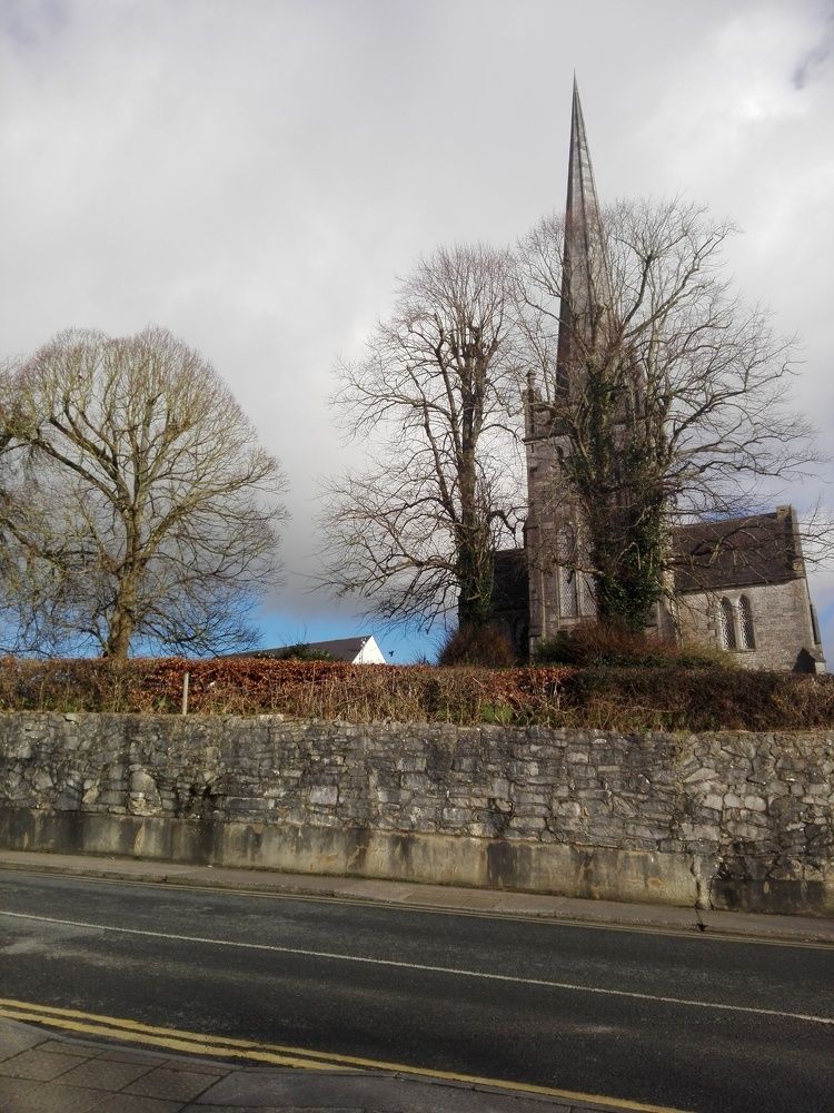 Castle and trees
