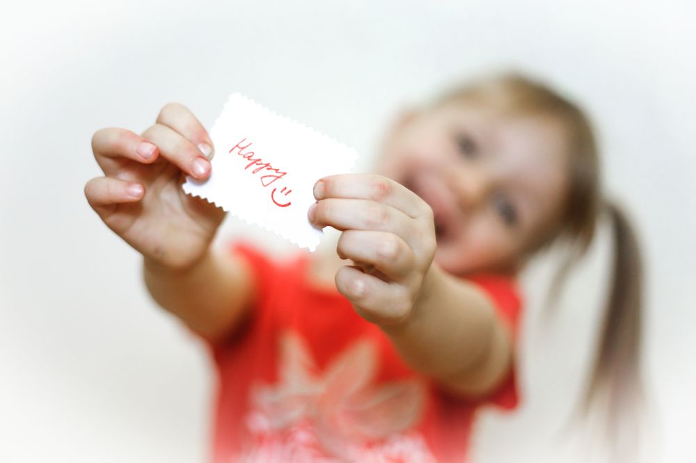 Моя счастливая доченька! )