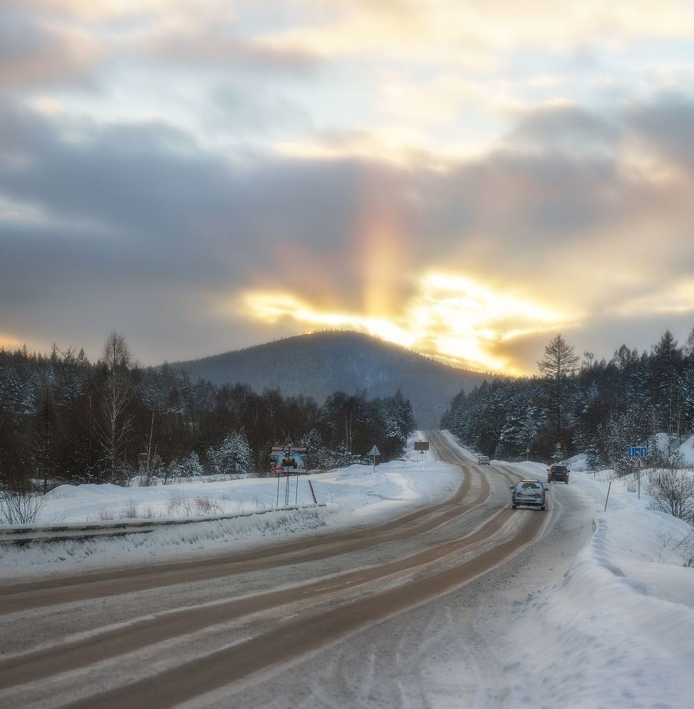 Успеть за  закатом