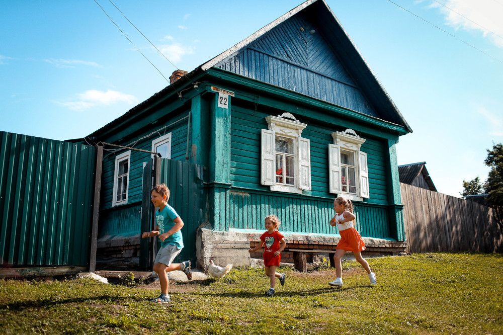 Счастье детства!