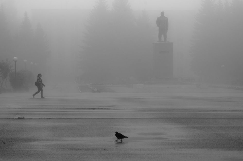 На работу по утру