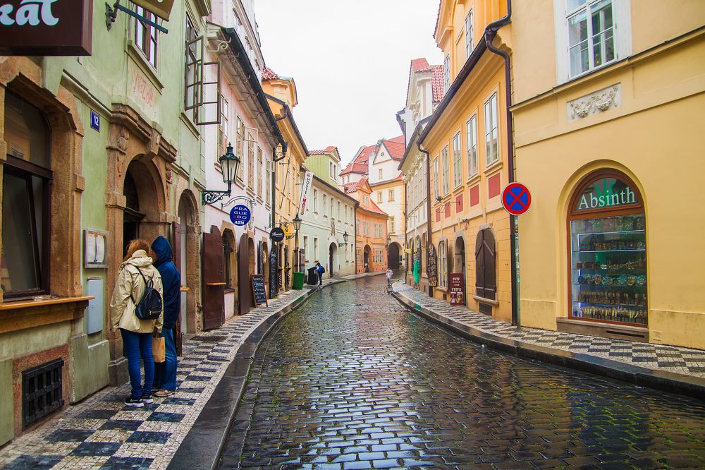 Дождливая Прага