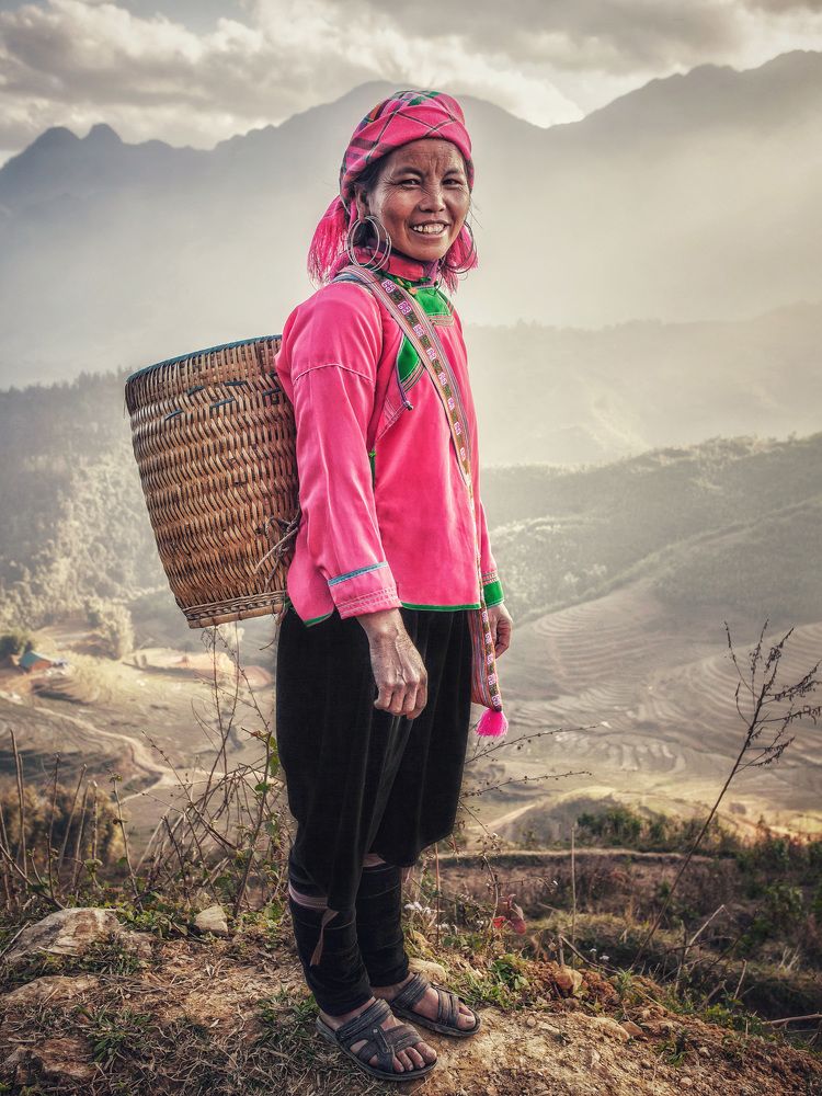 Хуонг — Местная жительница провинции Сапа