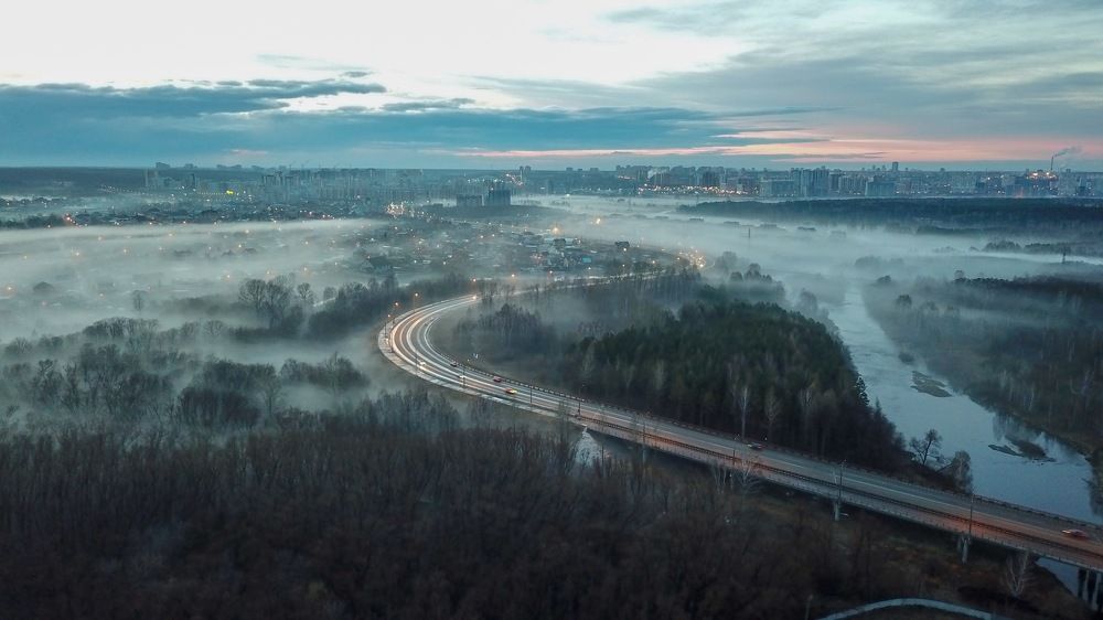 Дорога в город