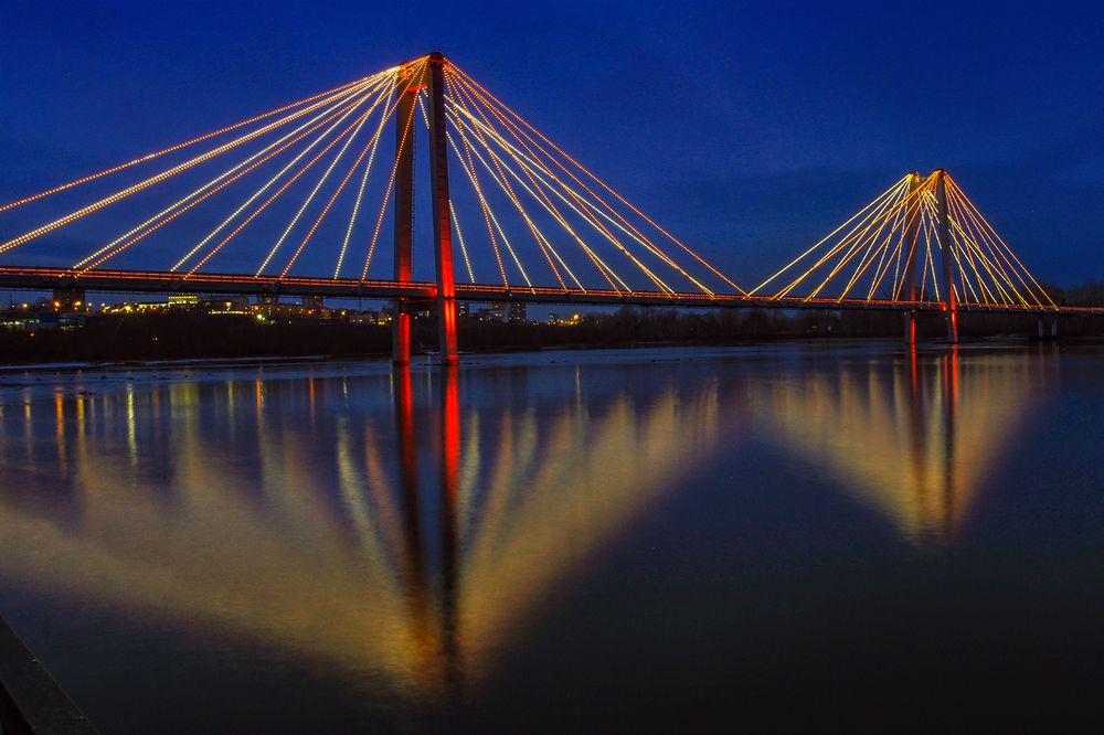 Вантовый мост в красноярске