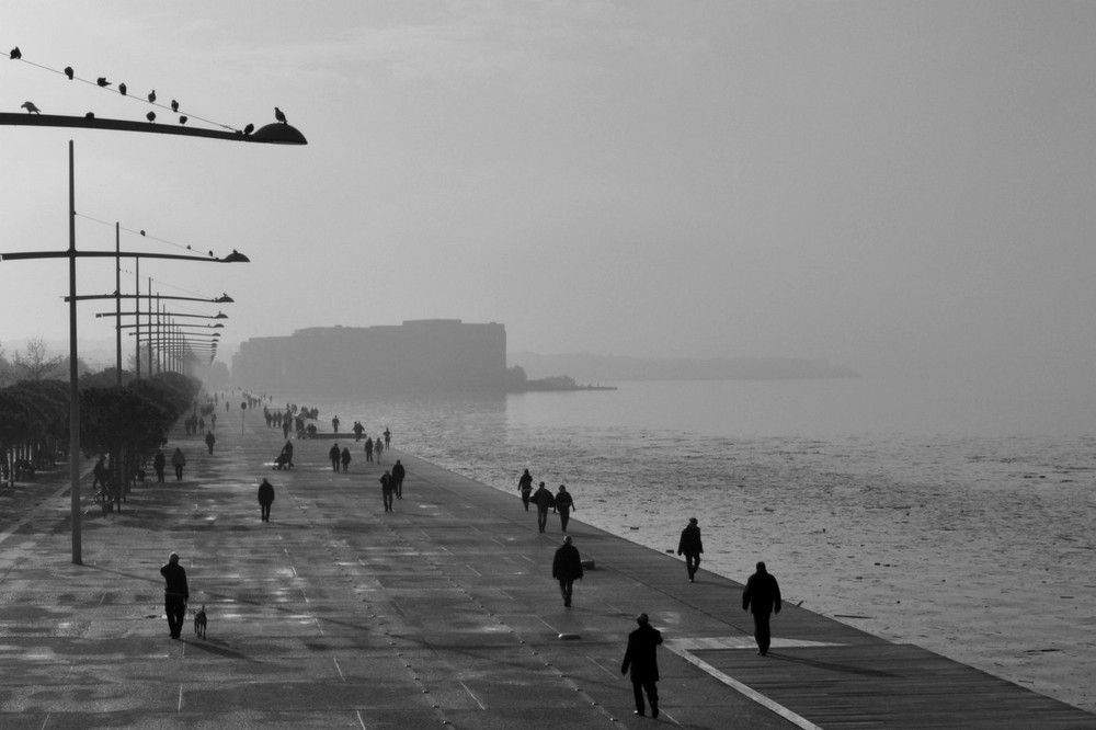 Winter's morning Thessaloniki