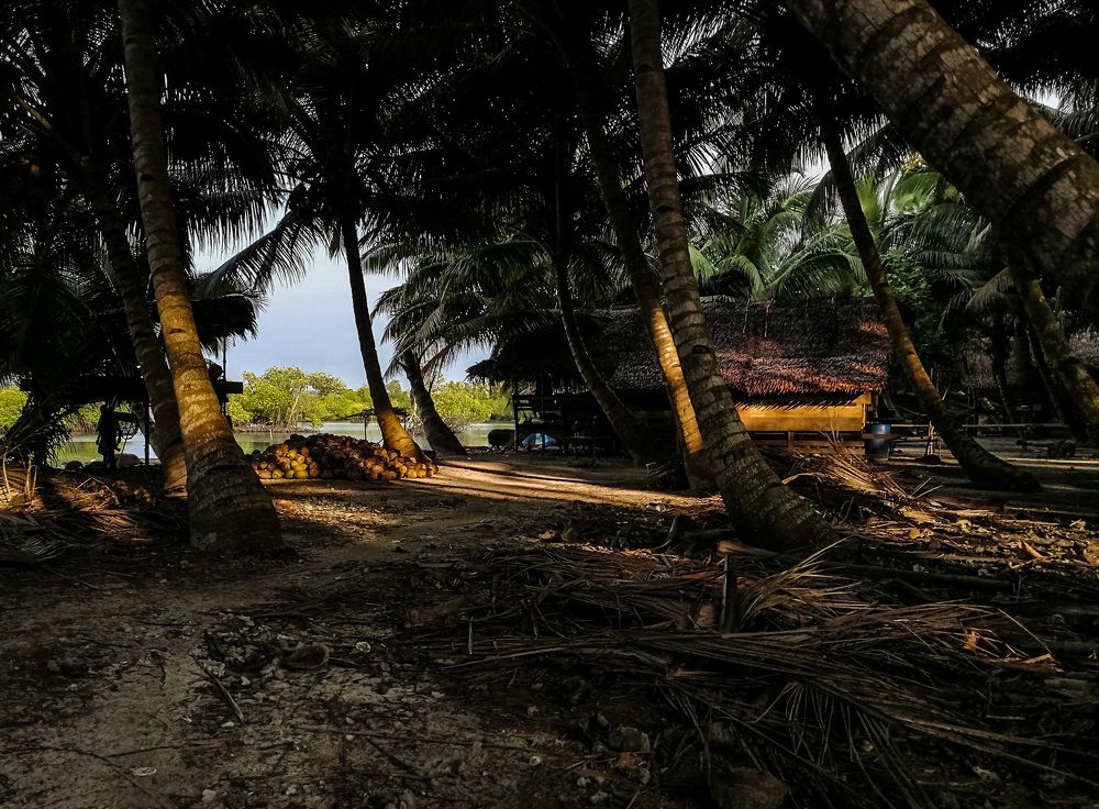 Siberut island fishermen village