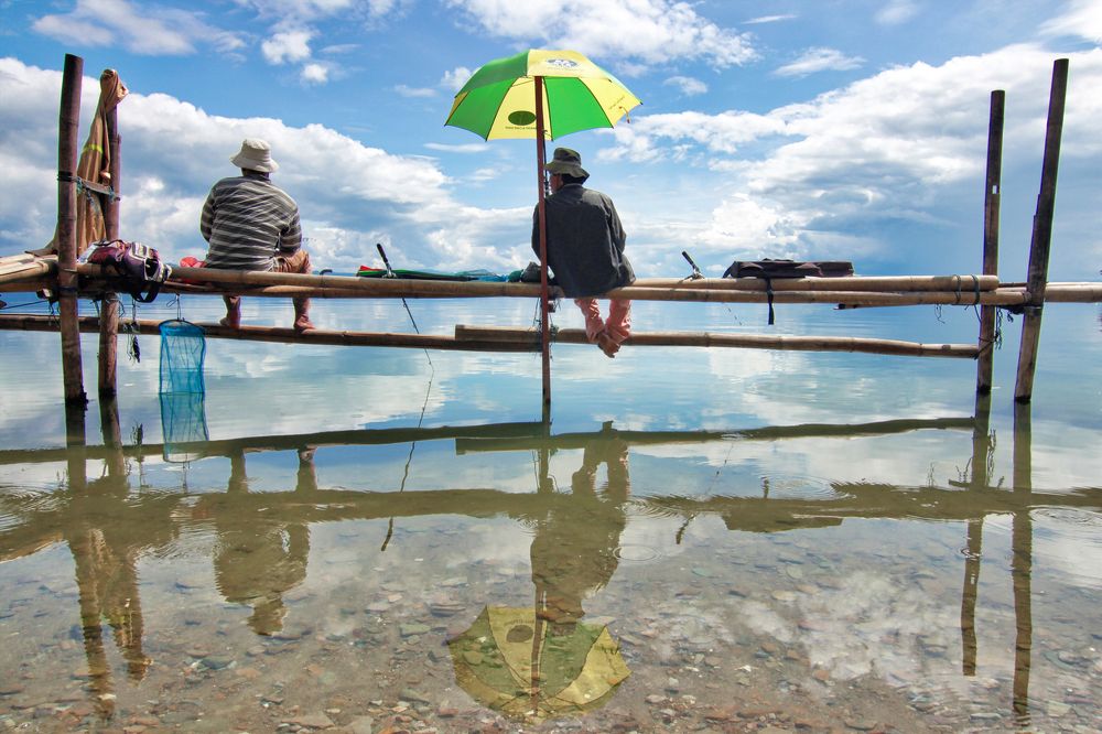 fishing in toba lake