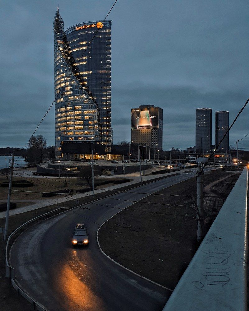 Riga at late night