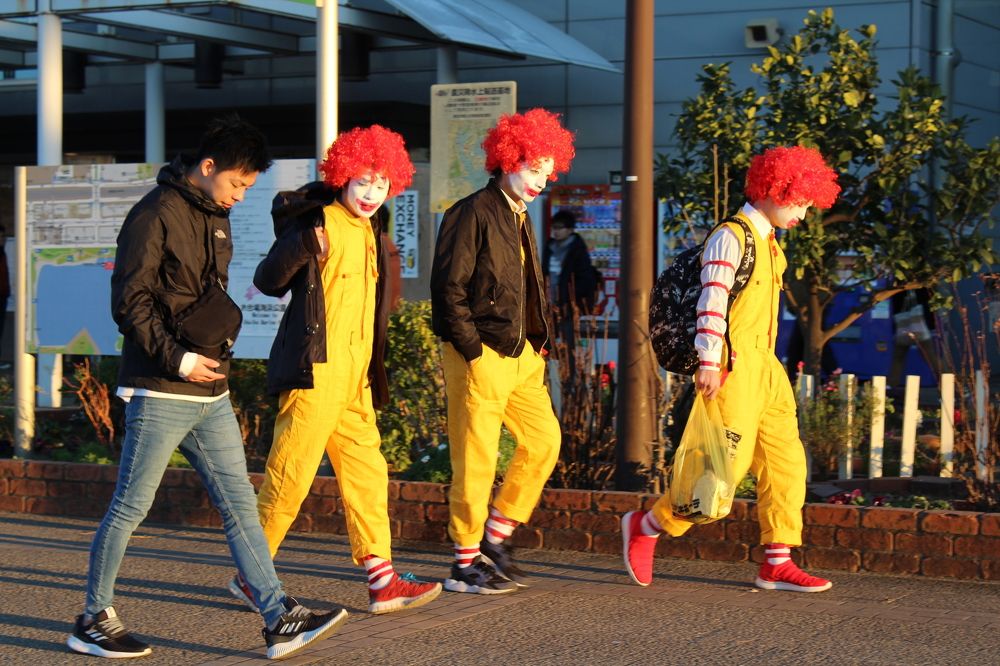 Serious Clowns! Life not so funny