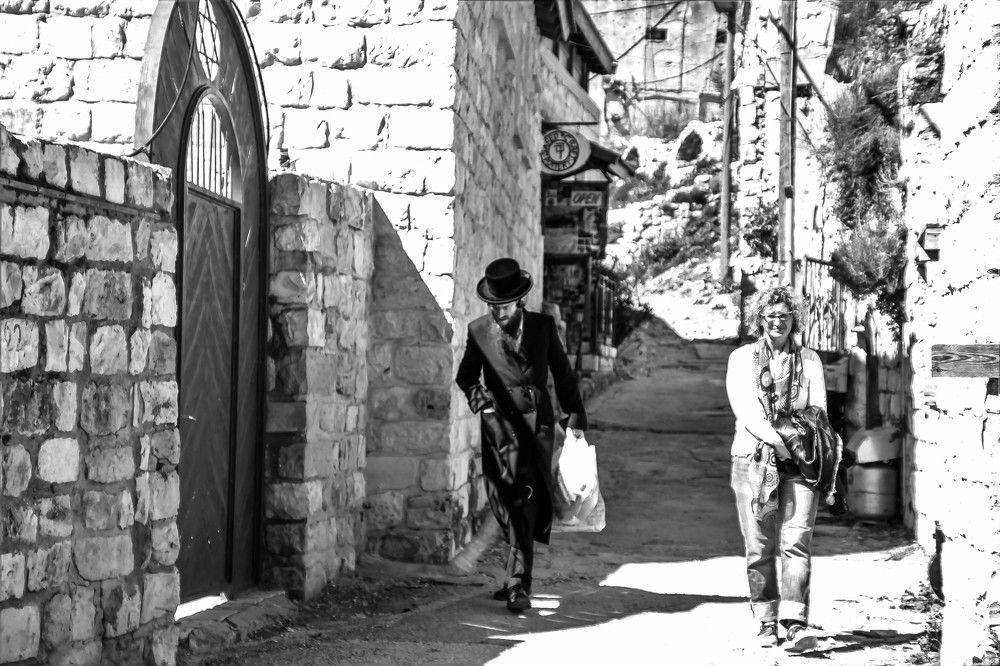 two worlds in the same place