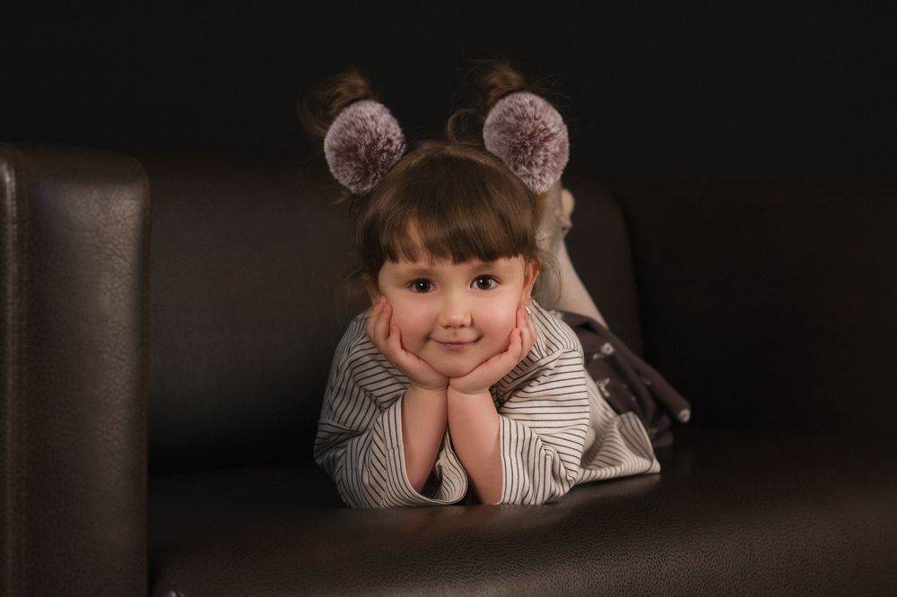 Доминика. Детский портрет.