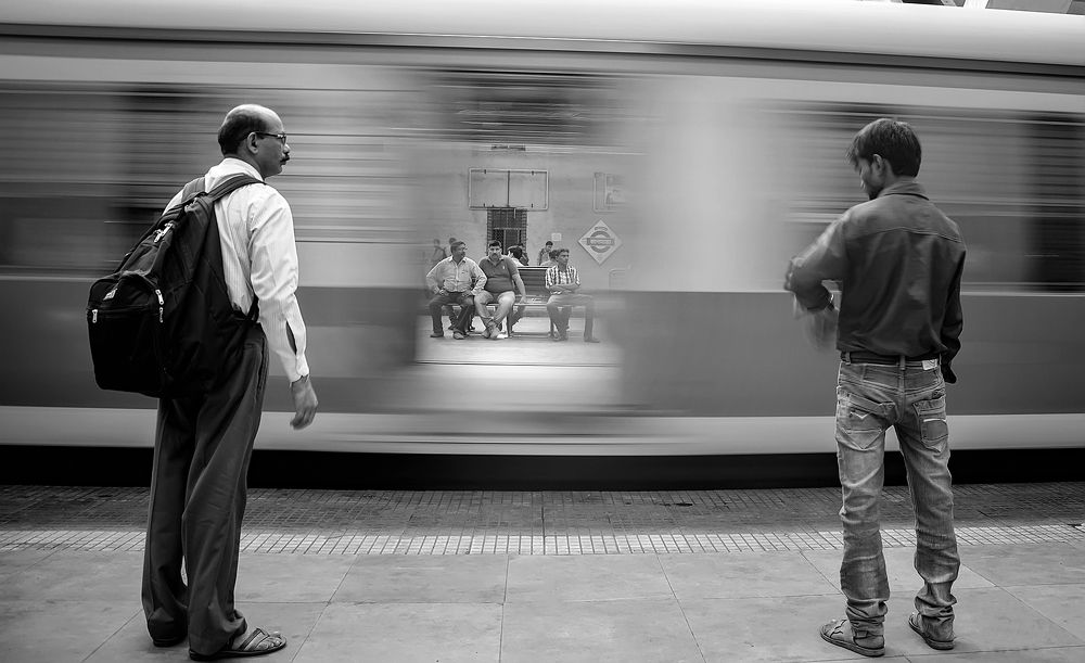 The missed train... The eternal wait... The wait for the next opportunity...Mumbai lifeline