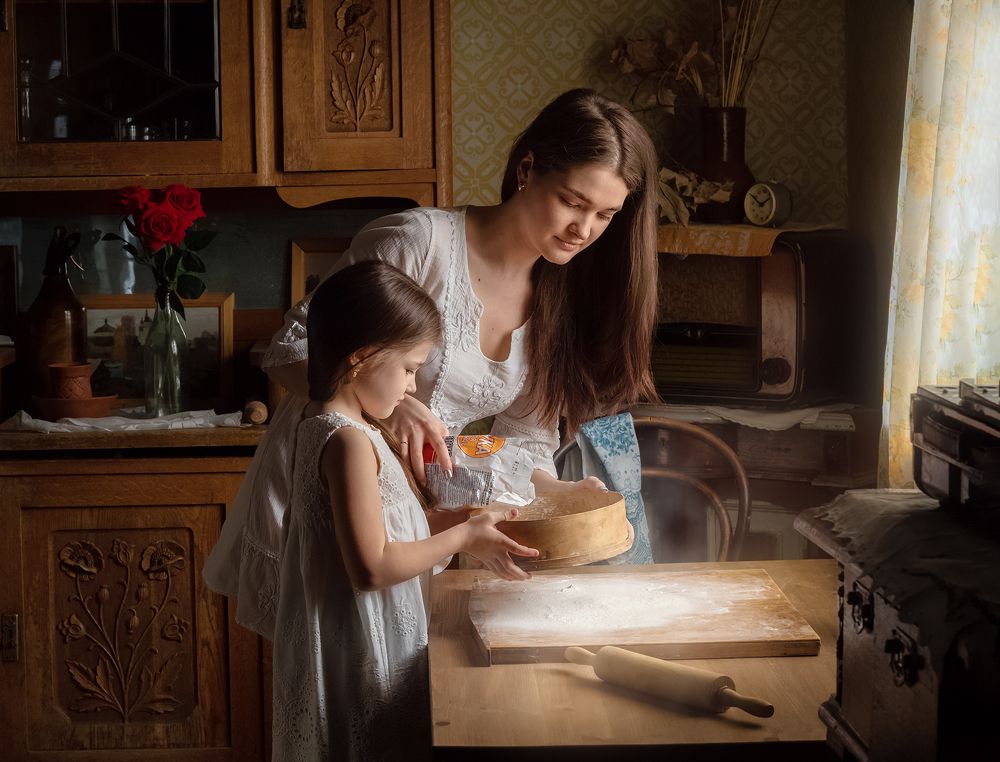 Мама и дочка