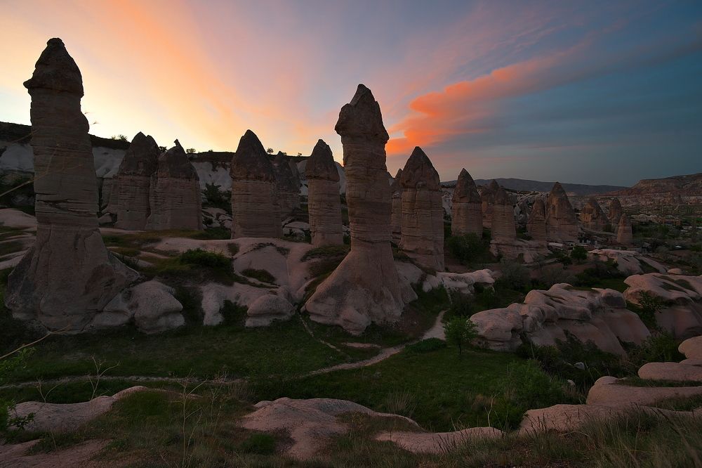 Закат в Каппадокии