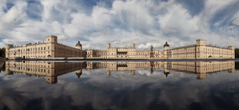 Панорама Гатчинского дворца