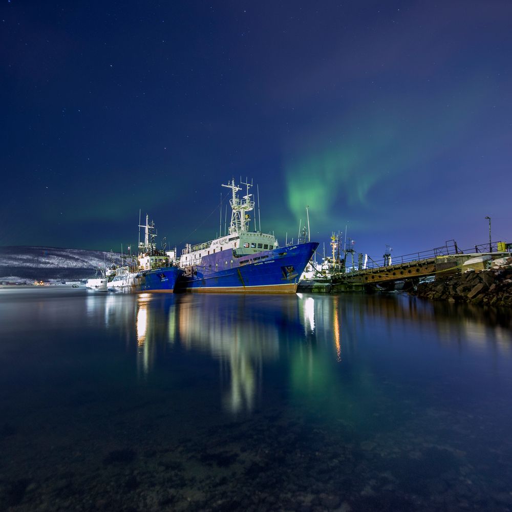 У северных причалов