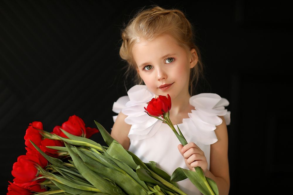 юная красавица