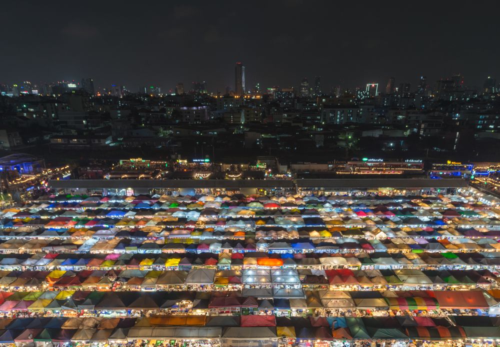 Ratchada Rot Fai Night Market, Bangkok