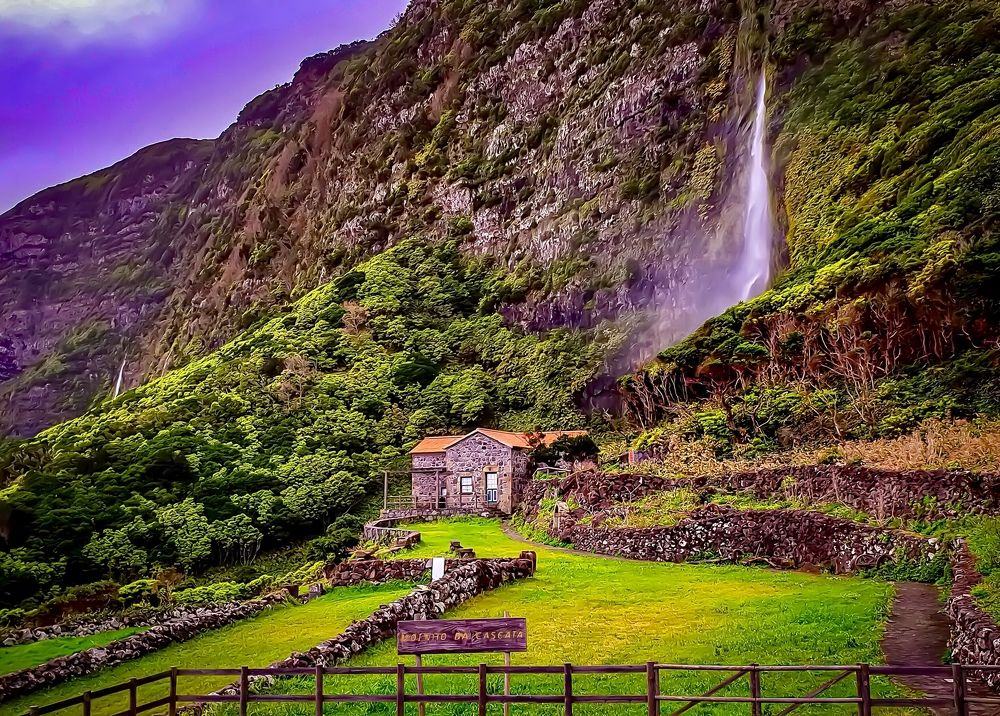 Watermil in Flores Island, Azores