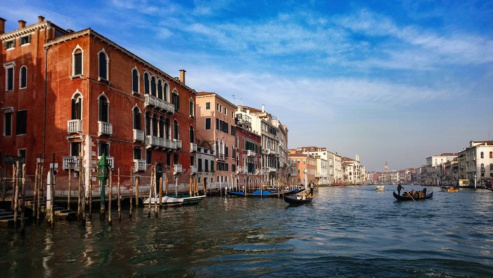 Вечерело на Гранд канале