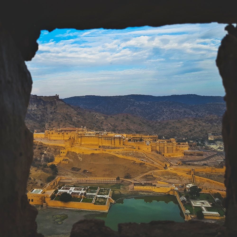 Amer View from the Ramparts of Amer