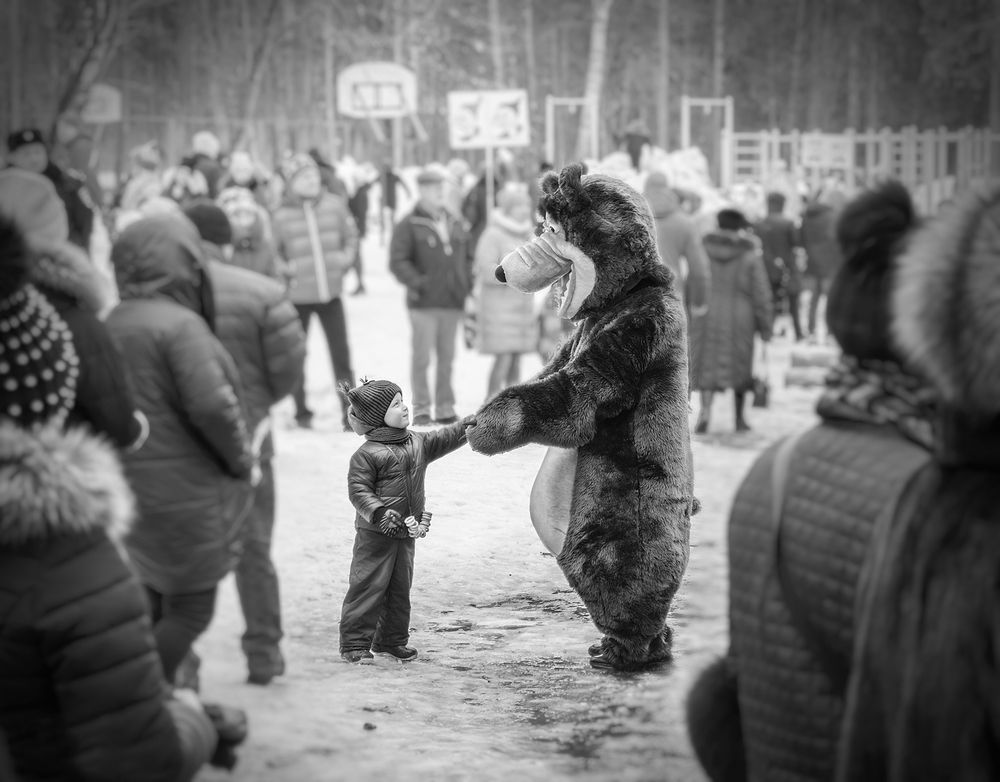 Ваня и медведь