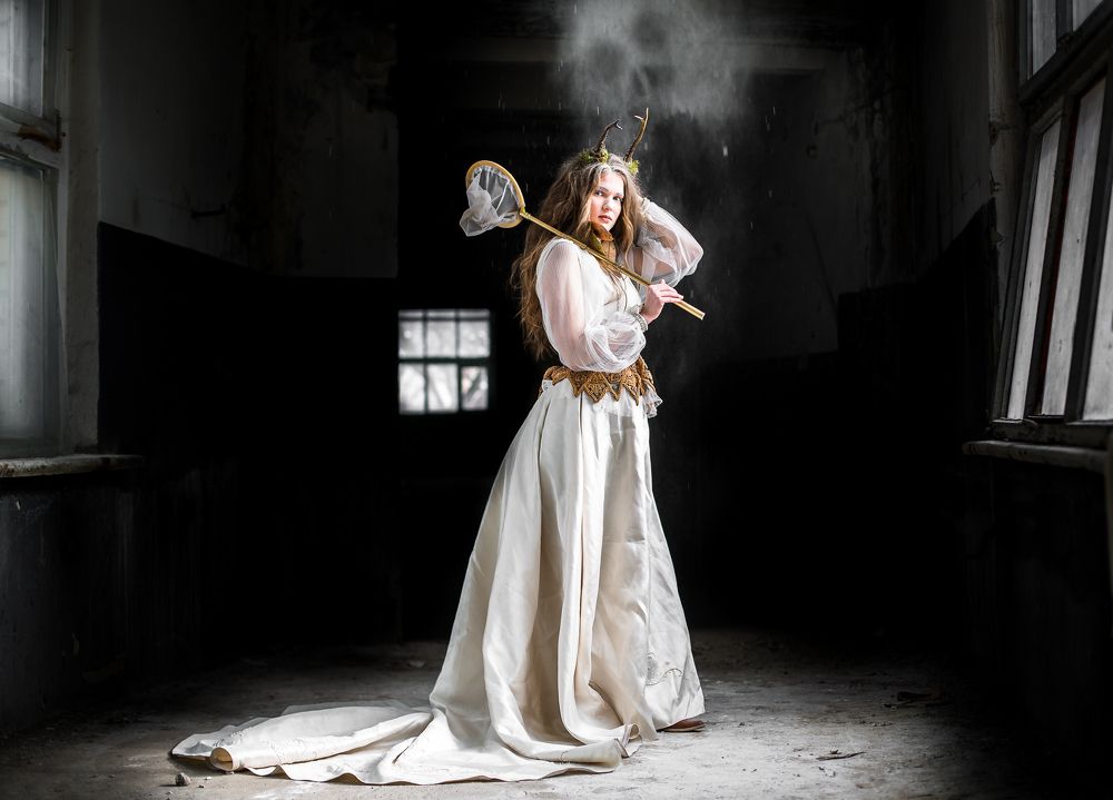 Замок с привидениями. Череп