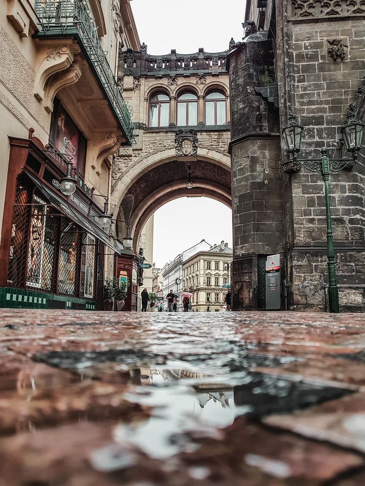 Дождь в Праге