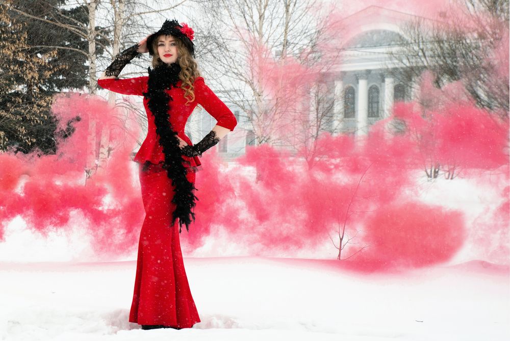 Леди в парке