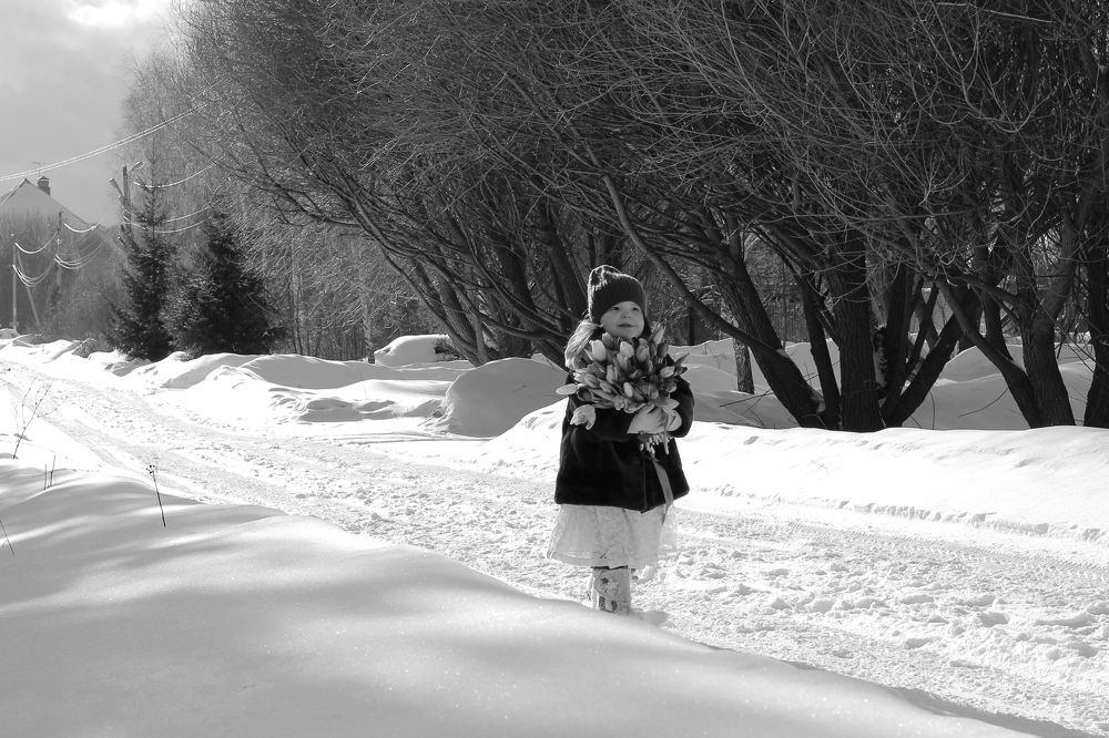 Весна идет.