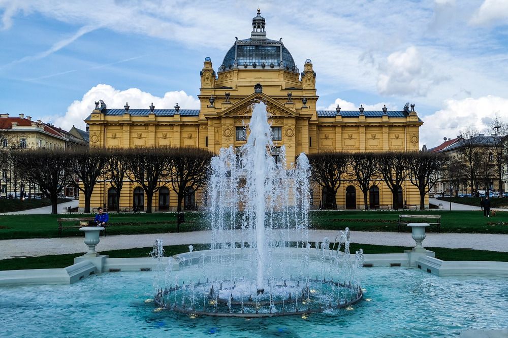 Загреб. Хорватия.