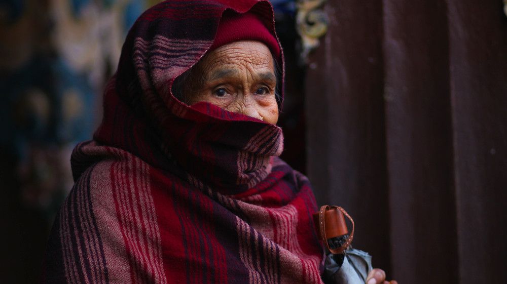 Portrait of a nepalese woman